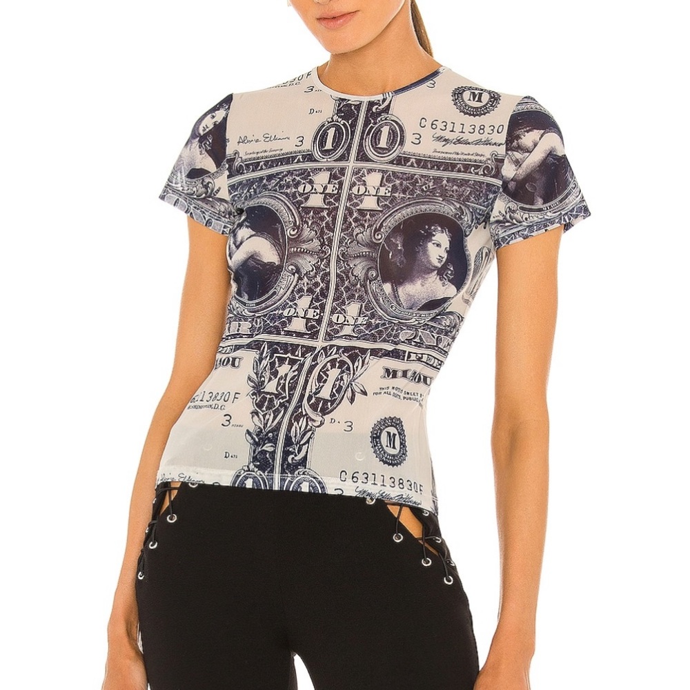 Miaou mini tee in money